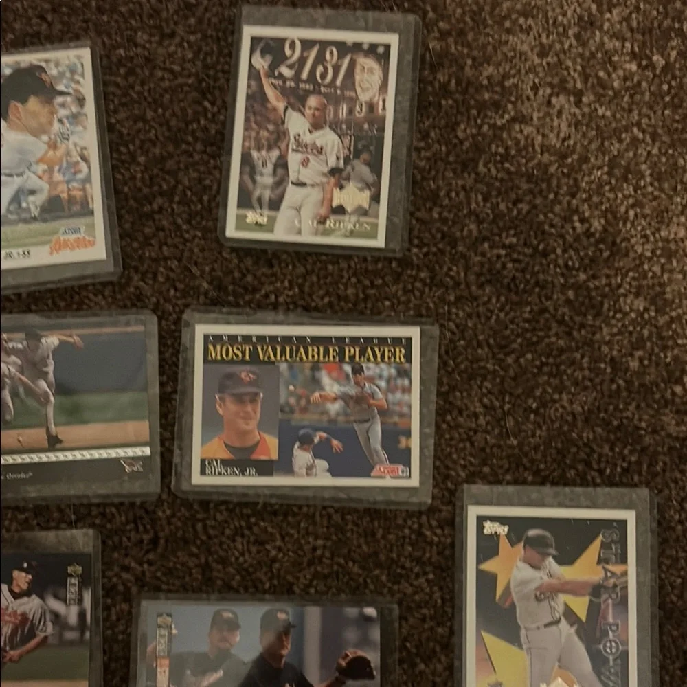 Cal Ripken Jr. Baseball Card Collection - Picture 2 of 5